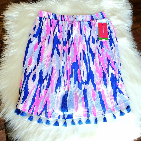 Lilly Pulitzer Tops - Lilly Pulitzer Amethyst Palma Tube Tassel Top XXS